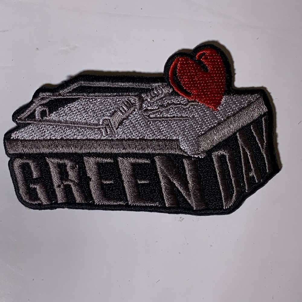 Vintage green day patch
